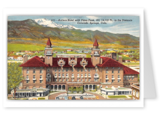 Colorado Springs, Colorado, Antlers Hotel