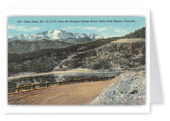 Colorado Springs, Colorado, Rampart Range Road