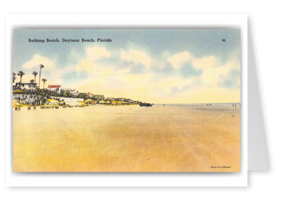 Daytona Beach, Florida, Bathing Beach