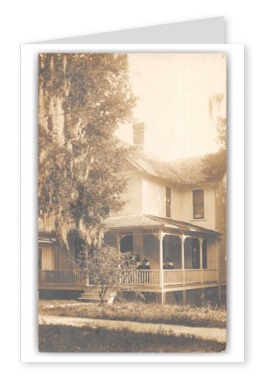 Daytona Florida Residence People on Porch