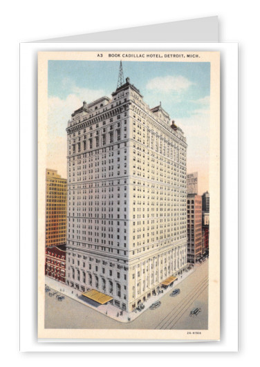 Detroit, Michigan, Book Cadillac Hotel