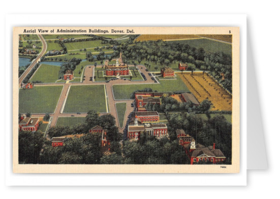 Dover, Delaware, Administration Buildings air view