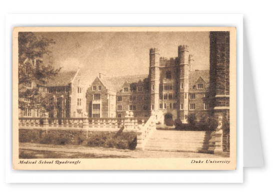 Durham, North Carolina, Medical School Quadrangle, Duke University