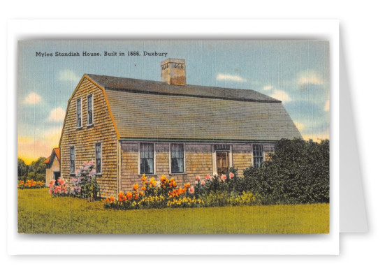 Duxbury, Massachusetts, Myles Standish House