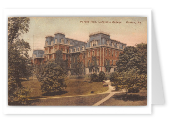 Easton, Pennsylvania, Pardee Hall, Lafayette College