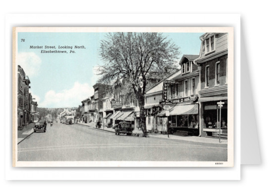 Elizabethtown, Pennsylvania, Market Street looking north