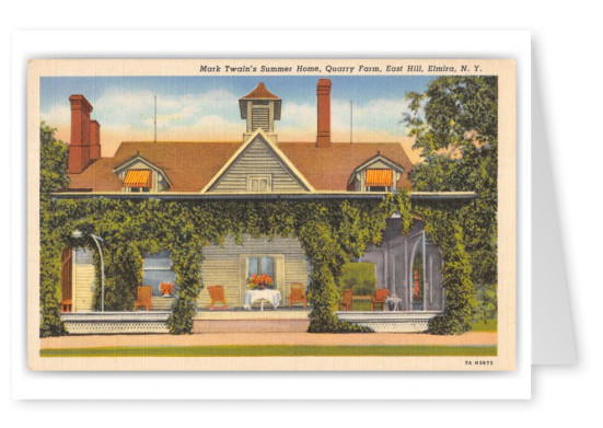 Elmira, New York, Mark Twain's Summer Home, Quarry Farm