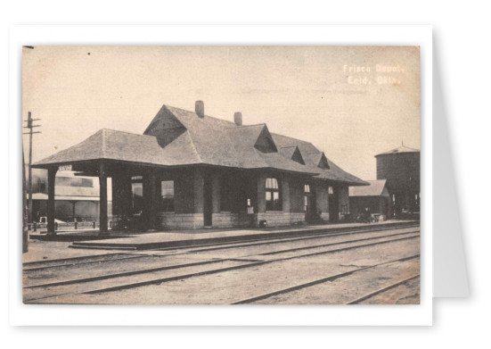 Enid Oklahoma Frisco Depot Train Station