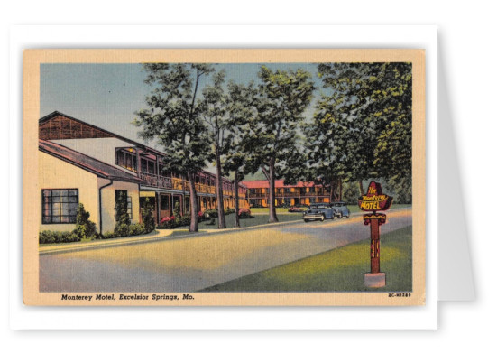 Excelsior Springs Missouri Monterey Motel