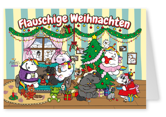 Flauschige Weihnachten