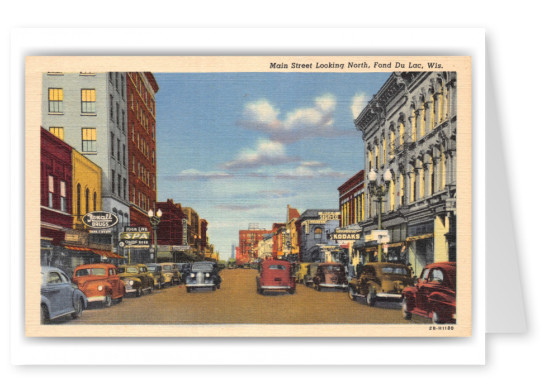 Fond Du Lac, Wisconsin, Main Street looking north