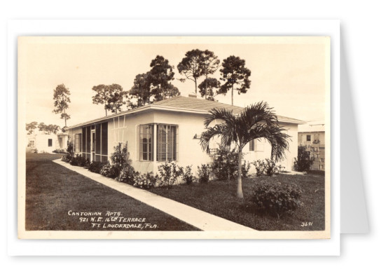 Fort Lauderdale, Florida, Cantonian Apartments