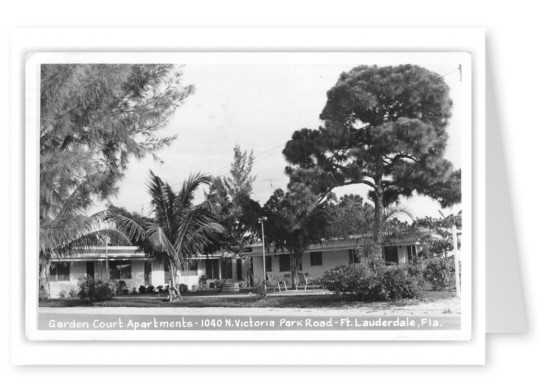 Fort Lauderdale, Florida, Garden Court Apartments