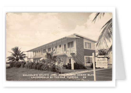 Fort Lauderdale, Florida, Malcom's Studio Apartments