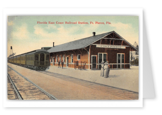 Fort Pierce Florida East Coast Railroad Station