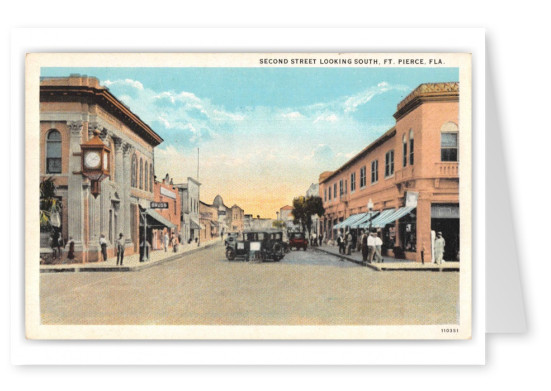 Fort Pierce Florida Second Street Looking South