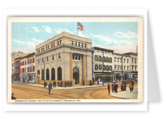 Frederick, maryland, Corner of Market and Patrick Street