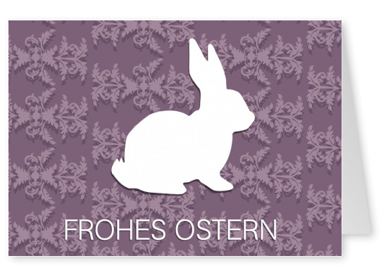 Over-Night-Design Muster frohes Ostern