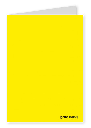 gelbe Karte Sprüche