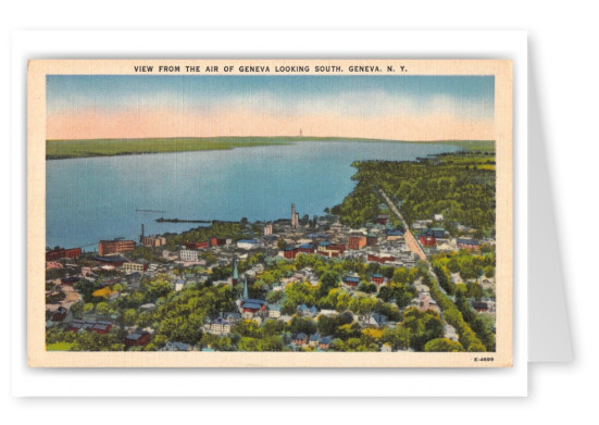 Geneva, New York, Aerial view