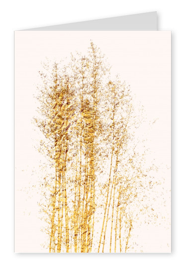 Kubistika goldener Baum