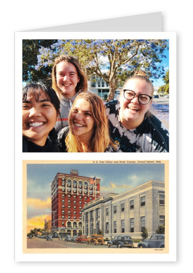 Grand Island, Nebraska, U.S. Post OFfice and Hotel Yancey