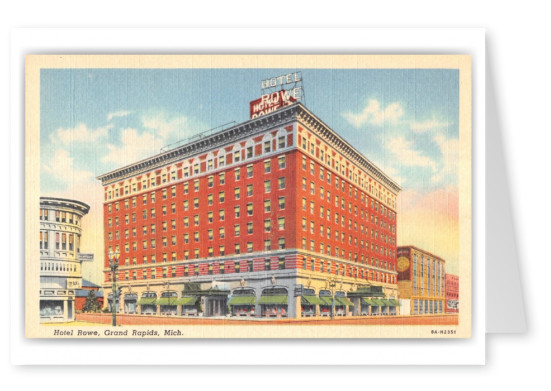 Grand Rapids, Michigan, Hotel Rowe