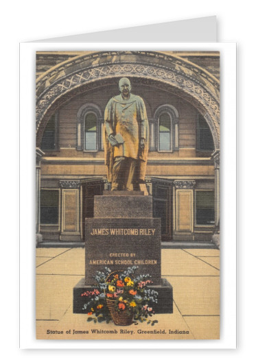 Greenfield, Indiana, Statue of James Whitcomb Riley