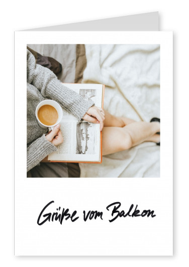 Grüße vom Balkon