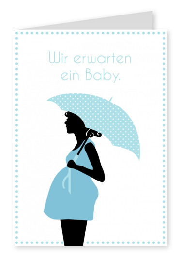 Wir Erwarten Ein Baby Baby Familienkarten Echte Postkarten Online Versenden