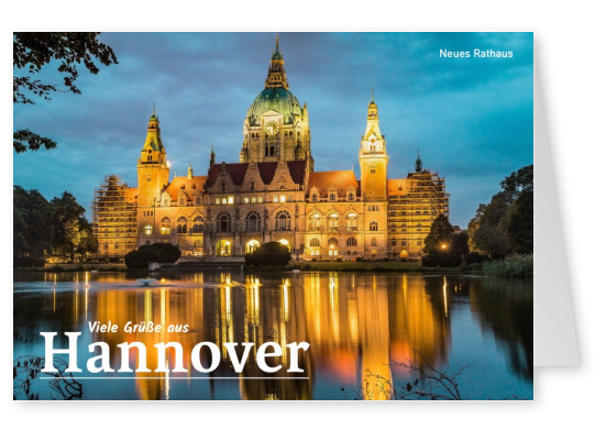 Foto Hannover neues Rathaus