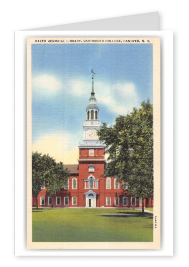 Hanover, New Hampshire, Baker Memorial Library, Dartmouth College