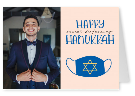 Happy social distancing Hanukkah
