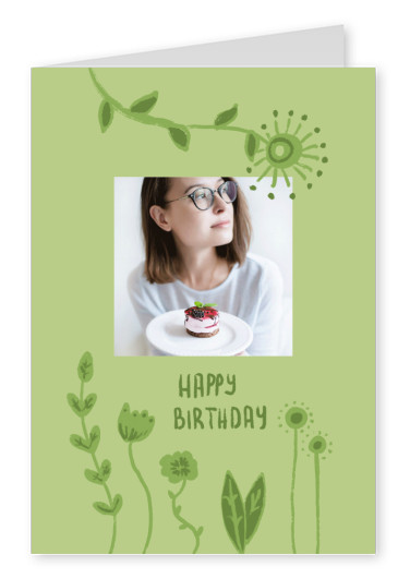 Postkarte Christin-Marie Arold Happy Birthday