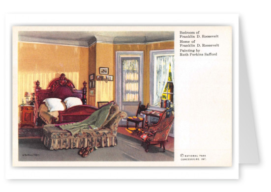 Hyde Park New York Roosevelt Home Bedroom