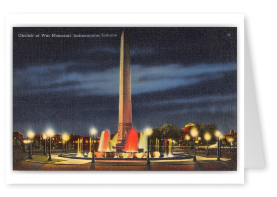 Indianapolis, Indiana, Obelisk at War Memorial