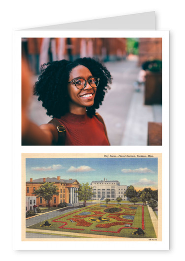 Jackson, Mississippi, City Plaza Floral Garden