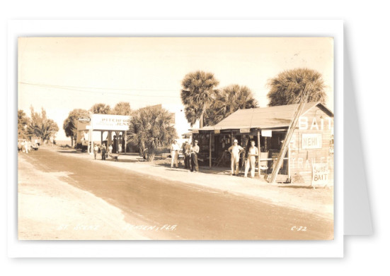 Jensen, Florida street scene