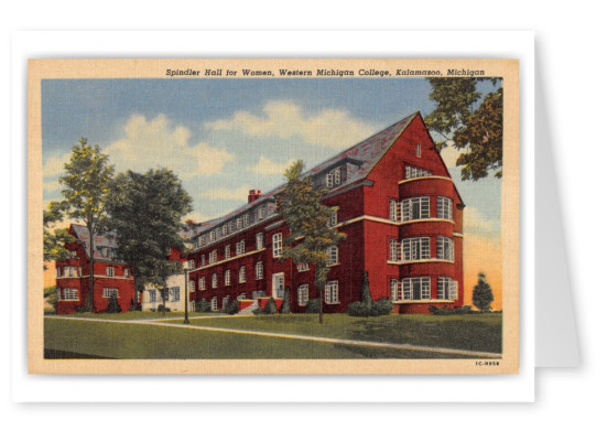 Kalamazoo, Michigan, Spindler Hall for Women, Western Michigan College