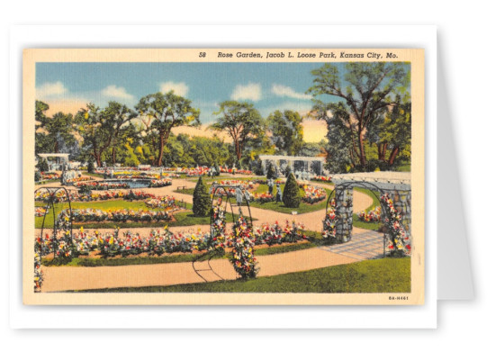 Kansas City, Missouri, Rose Garden, Jacob L. Loose Park