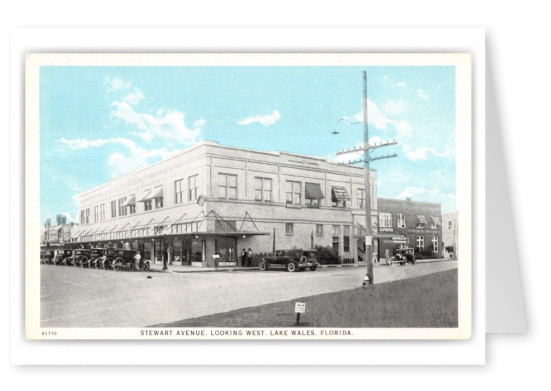 Lake Wales, Florida, Stewart Avenue looking west