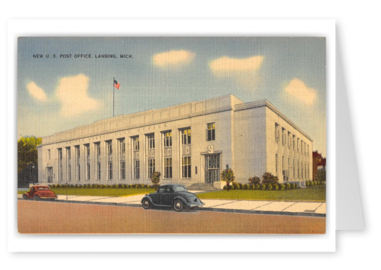 Lansing, Michigan, New U.S. Post Office