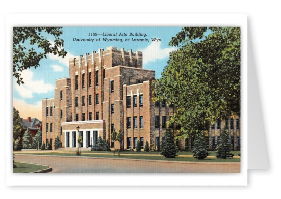 Laramie, Wyoming, Liberal Arts Building, Univeristy of Wyoming