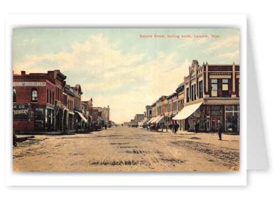 Laramie, Wyoming, Second Street looking South