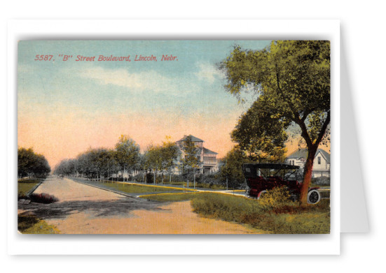 Lincoln, Nebraska, B street Boulevard