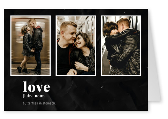 Postkarte love