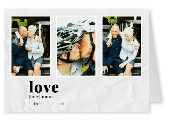 Postkarte love