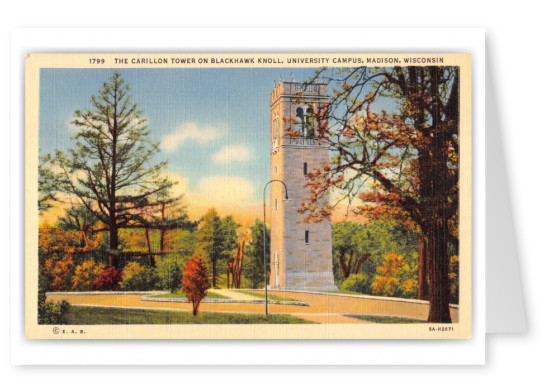 Madison, Wisconsin, The Carillon Tower, University Campus