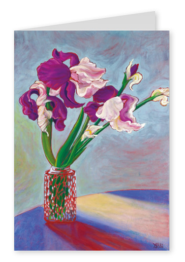 painting Tatjana Buisson Vickis Irises