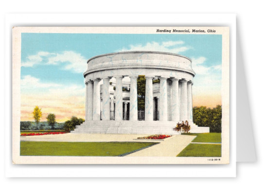 Marion, ohio, Harding memorial